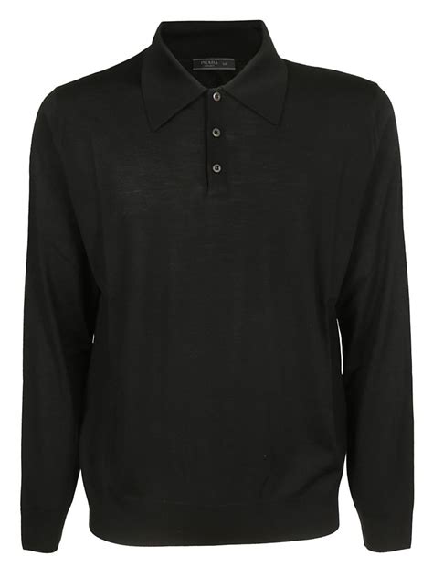 prada polo shirt womens|prada long sleeve polo.